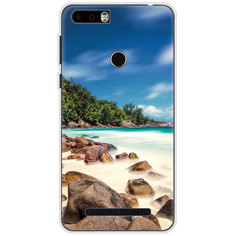 Nature Clear Landscape Phone Case for Leagoo M8 Pro T5 M5 plus edge Kiicaa power shark1 Mountain City soft Silicone Back cover |