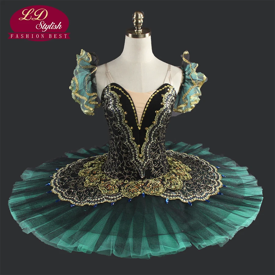 10 шт. профессиональные балетные пачки для девочек LD0014|pancake tutus|professional ballet tutusballet
