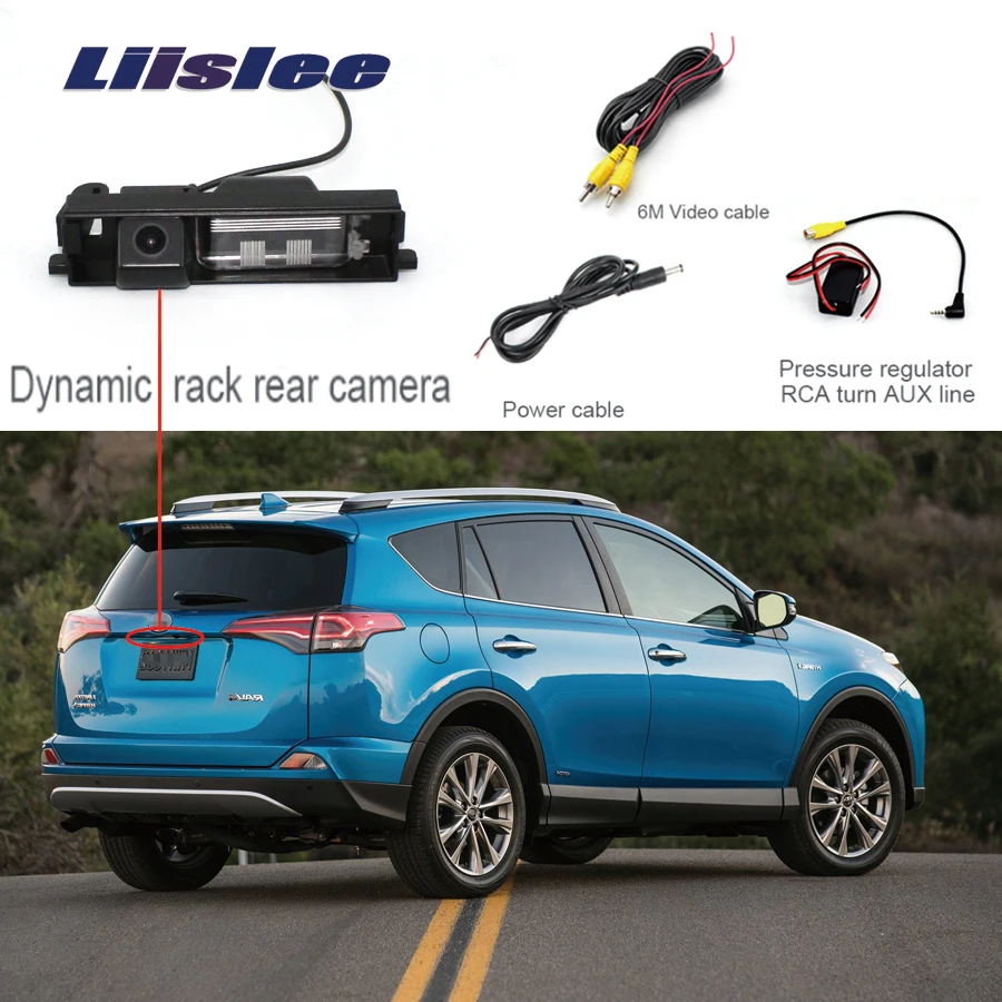 Liislee для TOYOTA RAV4 XA30 2005 ~ 2012 автомобильная парковочная камера заднего вида HD CCD