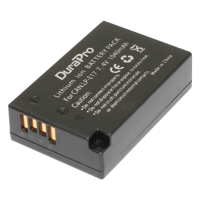 4 шт. 1040 мАч LP-E17 LPE17 LP E17 Перезаряжаемые Батарея+ USB Зарядное устройство для Canon EOS Rebel T6i 750D T6s 760D M3 800D 8000D поцелуй X8i