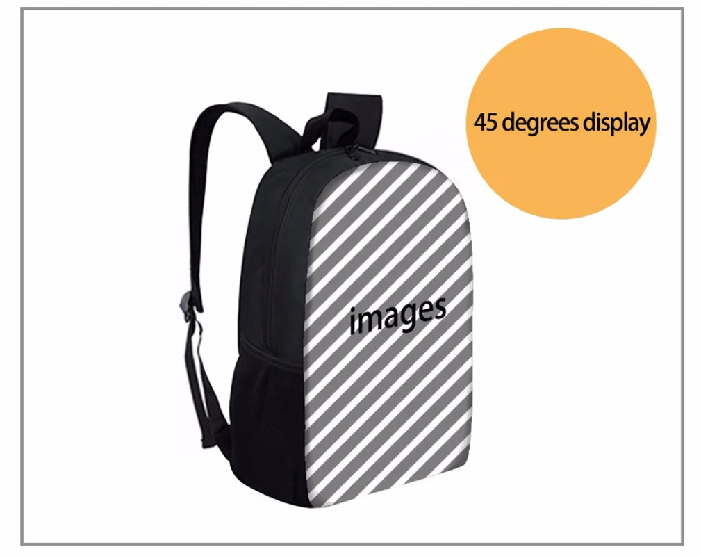 ADVOCATOR Cool 3D Wolf Dog Pattern School Backpack Men Primary School Bag for Children Boys Girls Bookbag Kids Rucksack Mochila