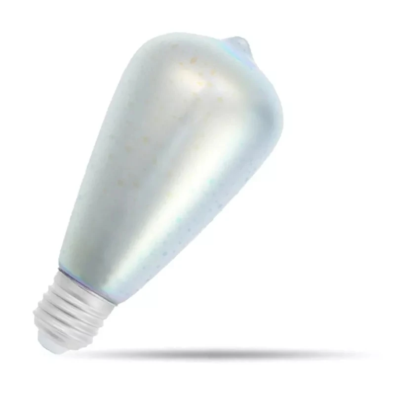 E27 3D светодиодный Ретро лампа Эдисона декоративная накаливания LED Фейерверк RGB