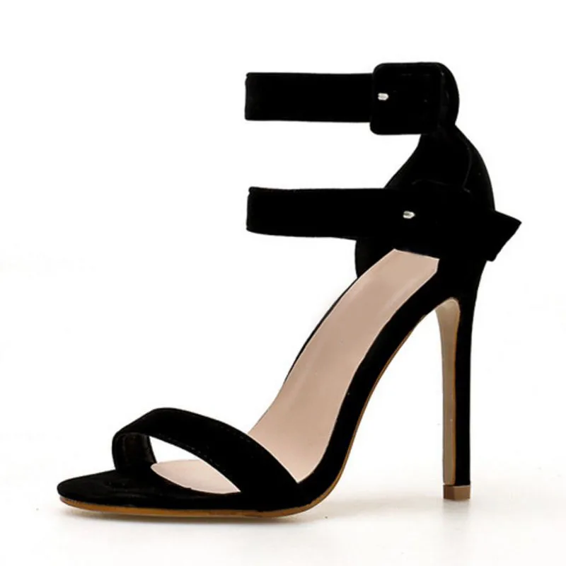 RIZABINA/женские босоножки на высоком каблуке Модные плетеные сандалии-гладиаторы