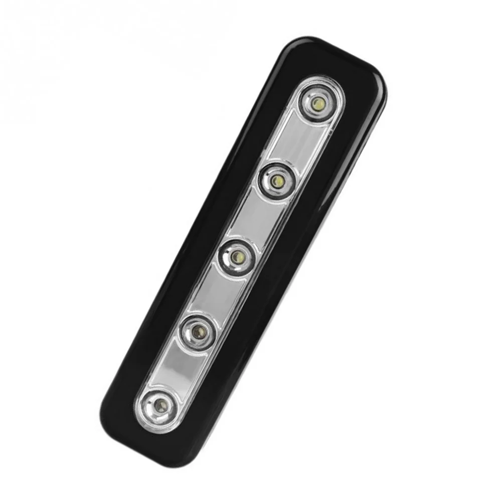 5 LED клей сенсорный датчик ночник бар домашний шкаф настенный светильник|Ночники|
