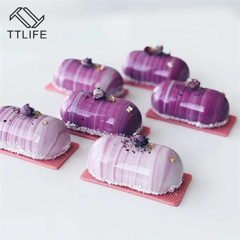 TTLIFE Sugarcraft Cube квадратной формы 3D силиконовые формы торт шоколад лоток для Мусса десерт, выпечка блюдо кондитерские изделия с глазурью