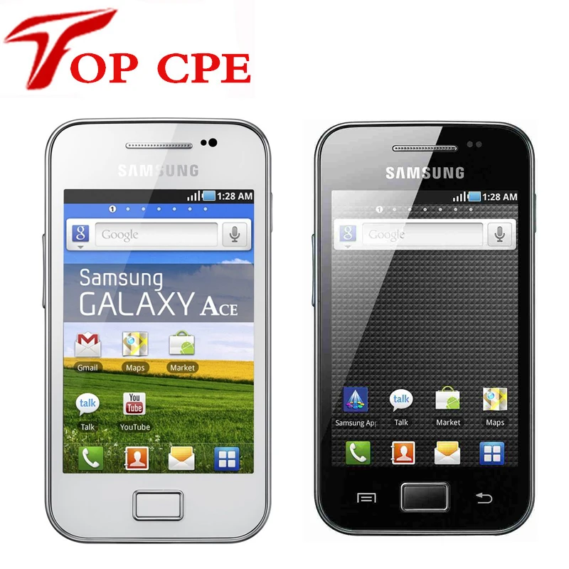 Samsung Galaxy ACE S5830 S5830i разблокированный сотовый телефон Wifi GPS 5MP камера 2G WCDMA отремонтированный GPS WIFI