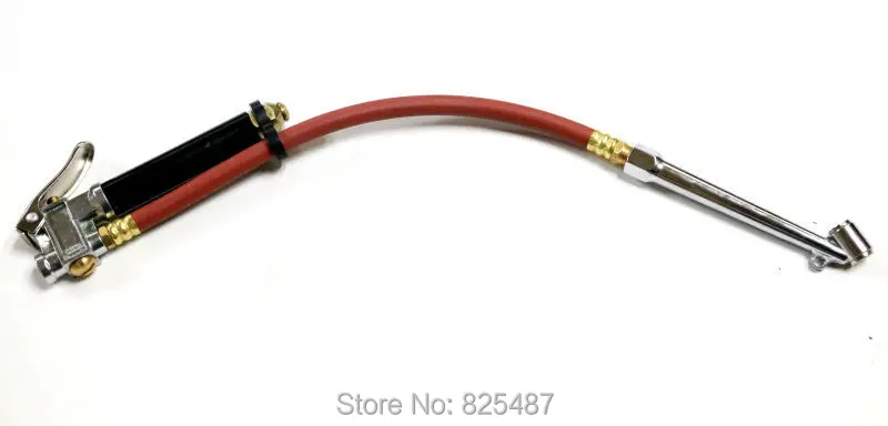 Ручка LMEATEC двойной патрон для накачивания шин манометр автомобильных с воздушным