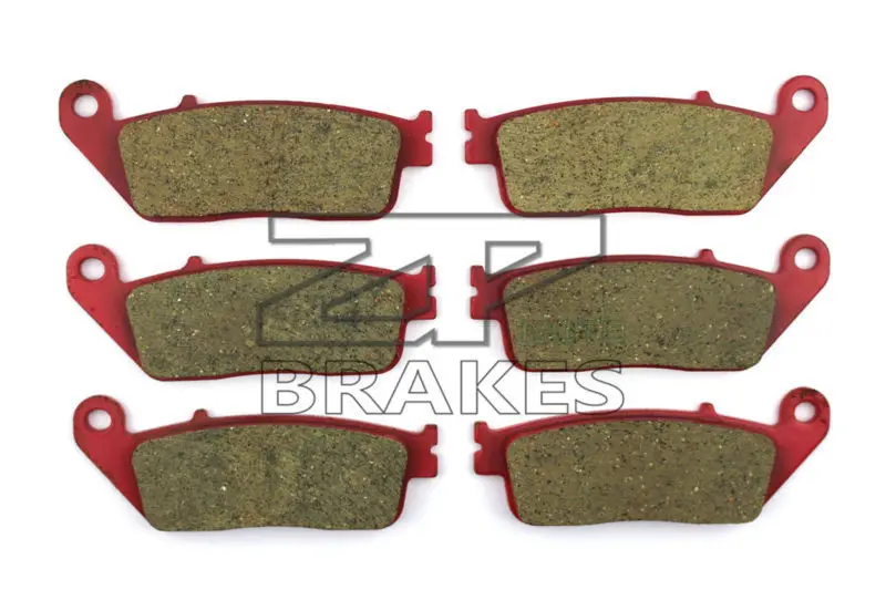 Motorcycle Brake Pads For TRIUMPH 955 Tiger (Spoke wheel) 2000 2004 Front +Rear New Carbon Ceramic Composite High Quality ZPMOTO|motorcycle brake