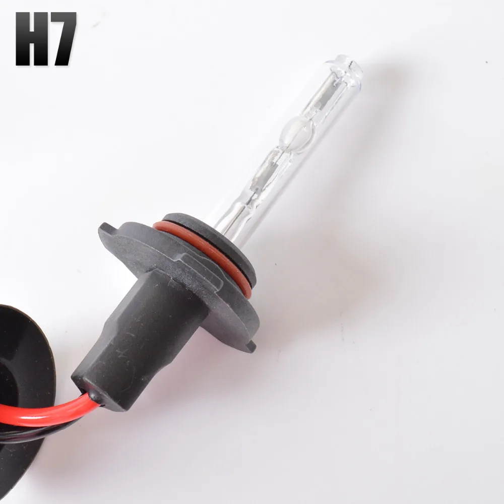 Комплект Ксеноновых HID ламп KT H7 высокого качества 1 шт. 55 Вт 12 В 3000K/4300K/6000K/8000K