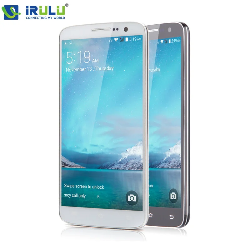 IRULU бренд U2 5 0 &quot4 ядра Android 4 смартфон MTK6582 8 ГБ Dual SIM QHD ЖК дисплей двойной CAM 13MP