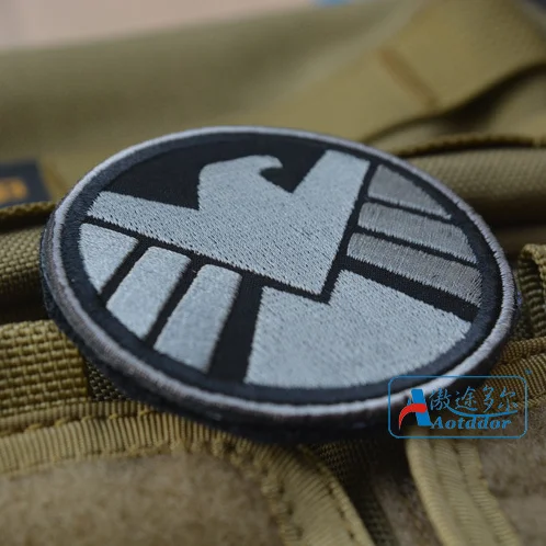 Гидра С. h.i.e.l.d. Нашивки с вышивкой логотипа и нижнее белье двусторонняя нашивка