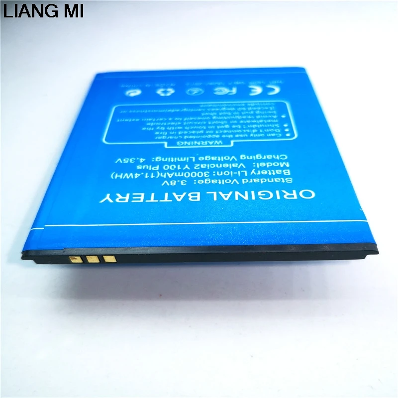 For DOOGEE Y100 Plus Battery Doogee Valencia 2 Batterie Bateria Accumulator 3000mAh with phone stander for gift | Мобильные телефоны