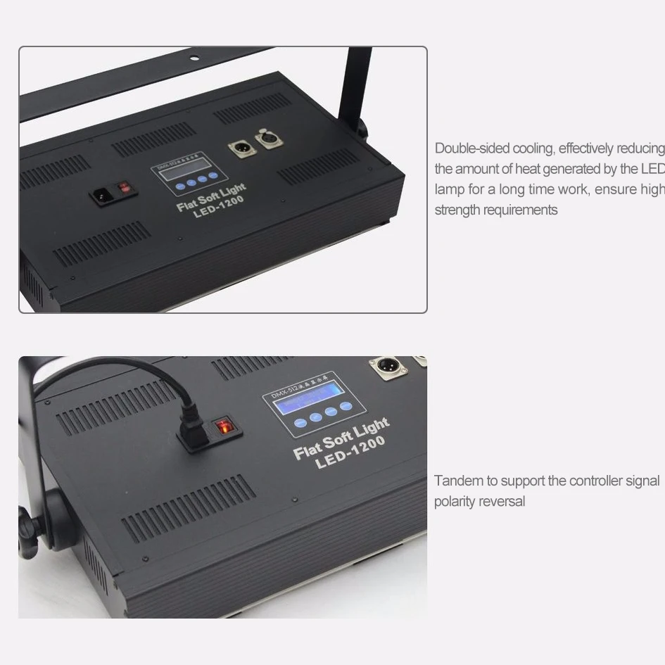 5600K 100W Панель светодиодный светильник с DMX 512 цифры затемнения ing опорное