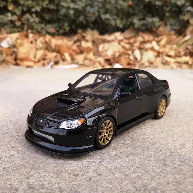 Мы lly 1:24 Su Бару Impreza WRX STI бутик из сплава автомобиль игрушки для детей Детские