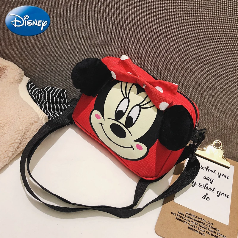 Новые рюкзаки disney с Микки Маусом сумка для девочек детские школьные сумки Минни