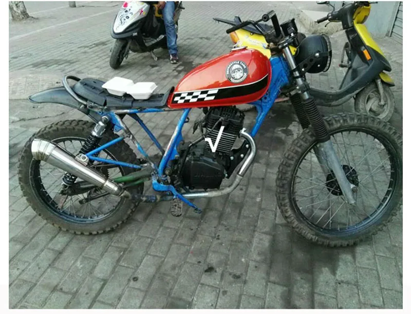 TKOSM выхлопной мотоцикл GY6 скутер выхлоп QMB139 139QMA 50CC скутер GY6 выхлоп ATV GY6 125 150CC 157QMJ скутер выхлоп