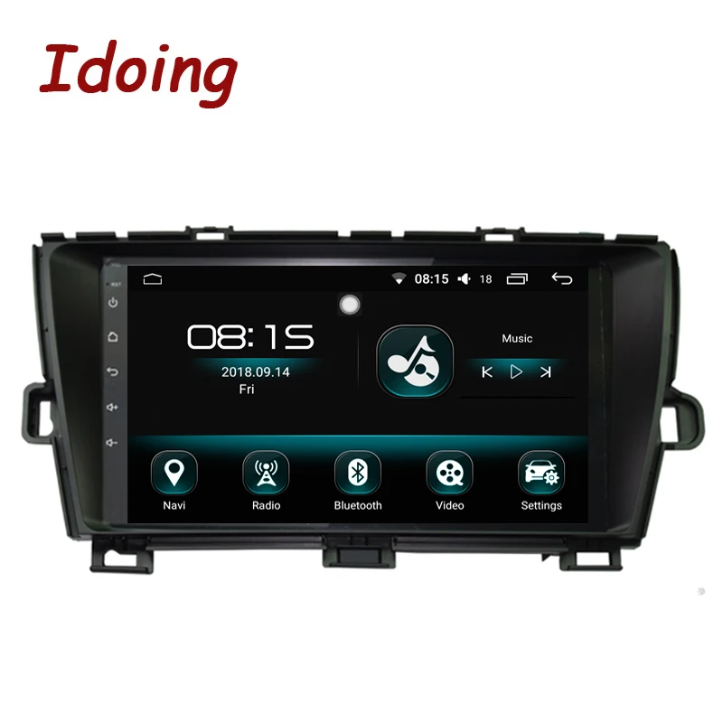 Автомагнитола Idoing 9 &quot 4 Гб + 64 ГБ Восьмиядерный процессор 1Din Android 8 0