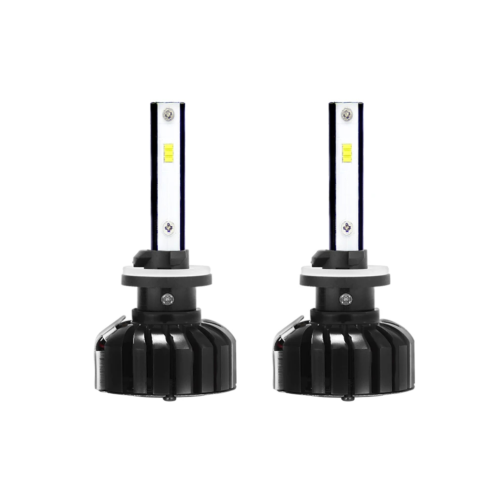 1 пара LS01 F7 LED H27/880/881 автомобильные 8000LM фары освещение 6000K лампа заменить 80 Вт W/анти
