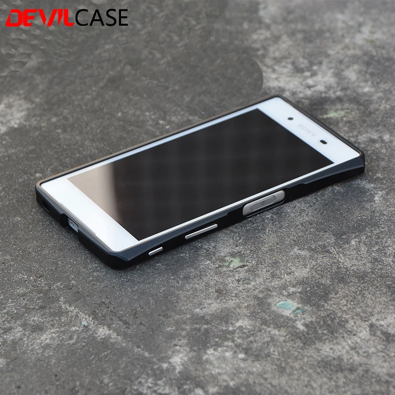 DEVILCASE для SONY XPERIA Z5 Алюминиевый металлический бампер рамка E6603 E6633 E6653 E6683 5 2 дюйма