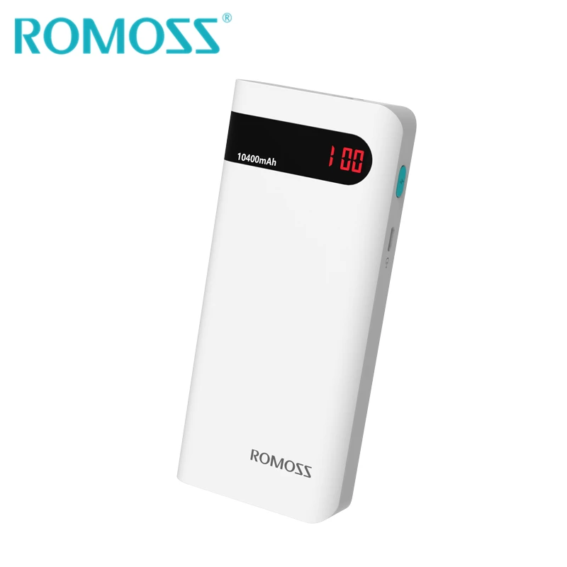 ROMOSS Sense4P Мощность банк 10000 мАч 18650 Мощность внешний аккумулятор запасного Мощность Зарядное устройство внешний телефон Батарея пакет для iPhone 8/8 Plus/х samsung