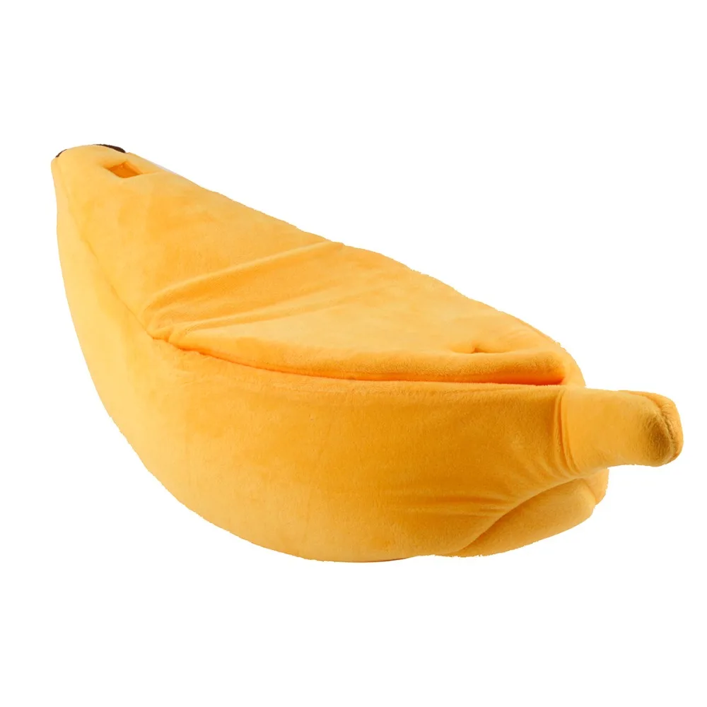 Забавная Банановая будка для питомца товары Принадлежности кровать собачки дом