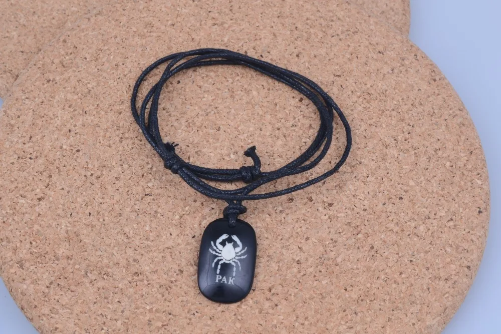 Ожерелье Амулет Skyrim ожерелье из искусственной кожи ручной работы | Украшения и