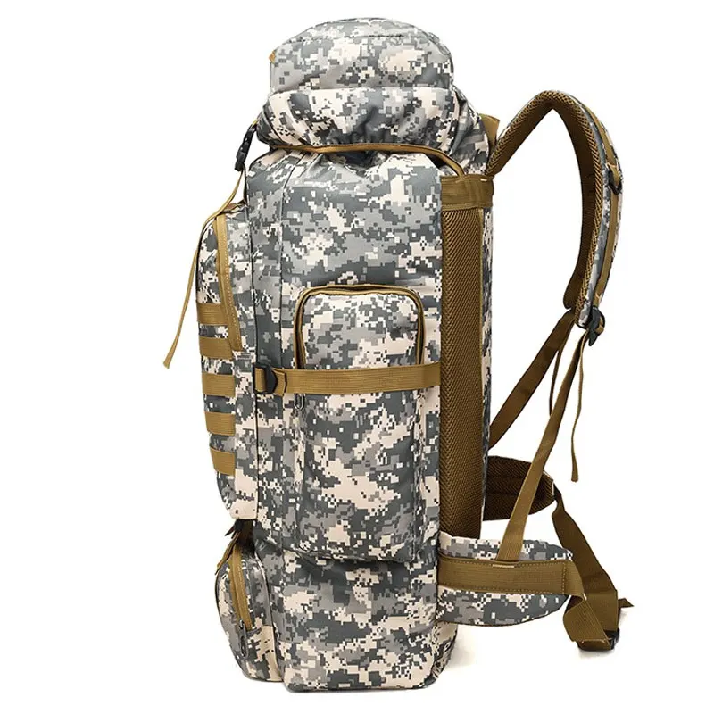 FANSON 80L большой объем уличный альпинистский рюкзак Кемпинг пеший Туризм Военная