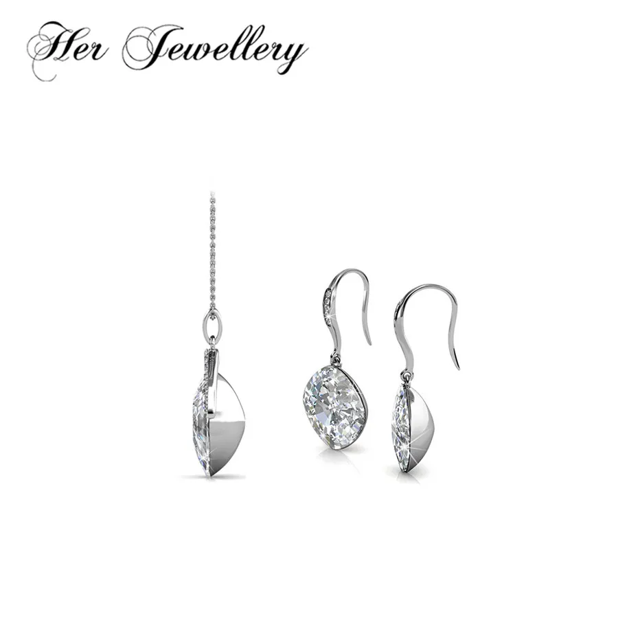 Her Jewellery 2 color crystal Pincushion jewelry set Made with crystals from Swarovski HS040 | Украшения и аксессуары