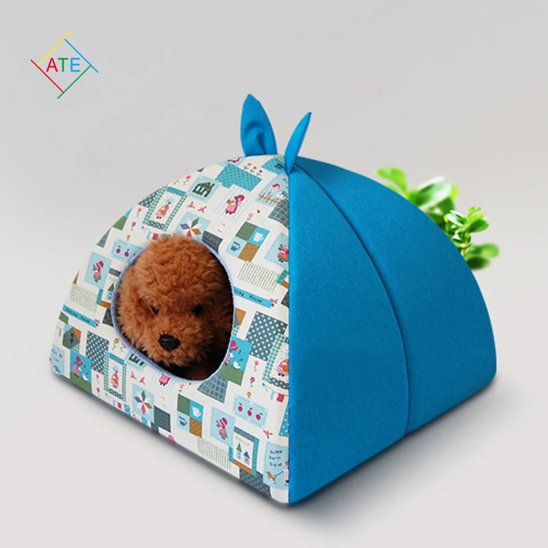 2016 Модный зимний теплый домик для домашних животных коврик кошек мультяшный