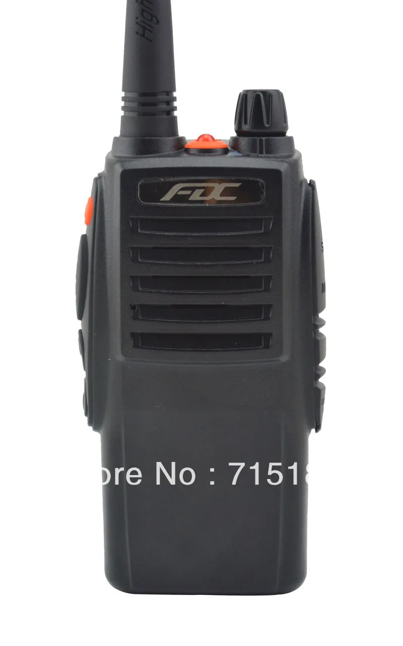 Portable radio transmitter 10W FD-850 Plus VHF 136-174MHz waterproof walkie talkie 10km for police