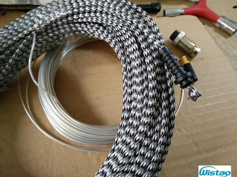 IWISTAO DC Мощность соединительный кабель воздушно 2 штифта Женский 5 5/2 1 plug
