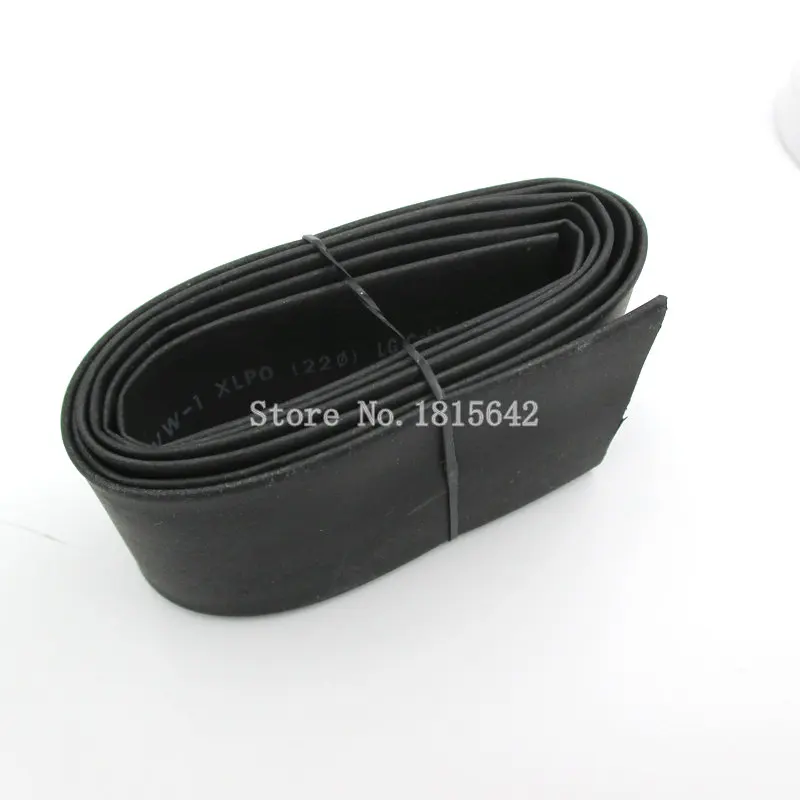 Термоусадочная трубка термоусадочная черного цвета 1 метр 25 мм|tubing tube|sleeve wrapwrap wire