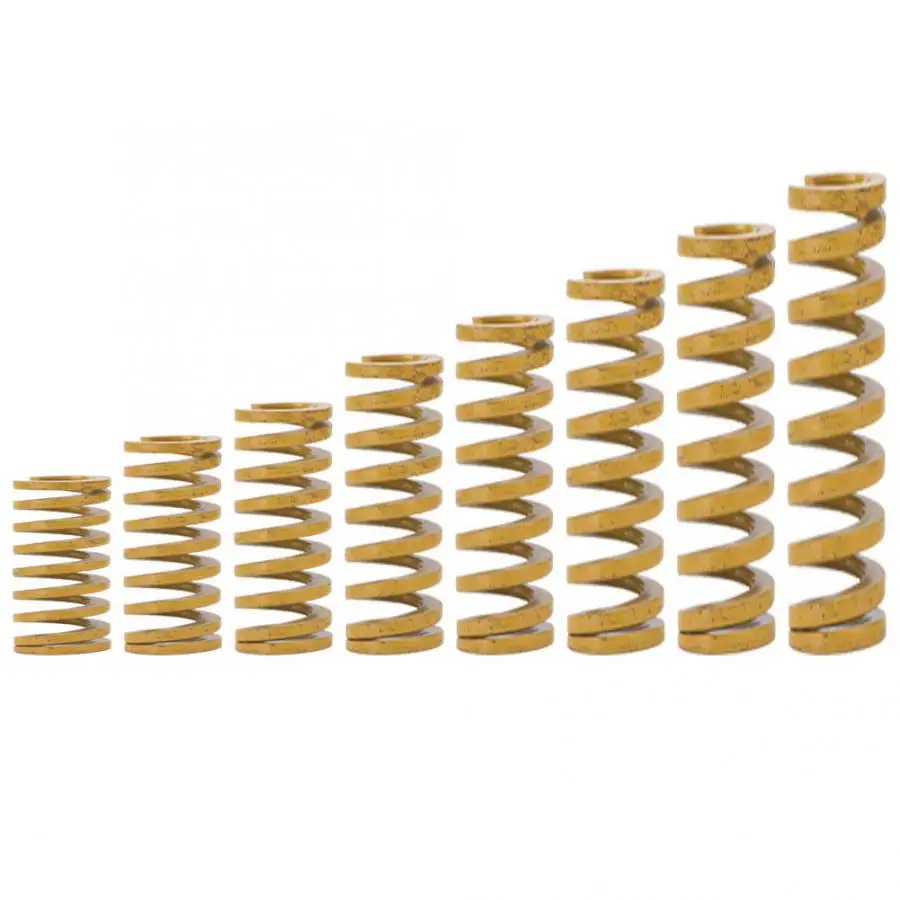 1 шт. высокоточная стальная желтая пружина для штамповки металлических штампов