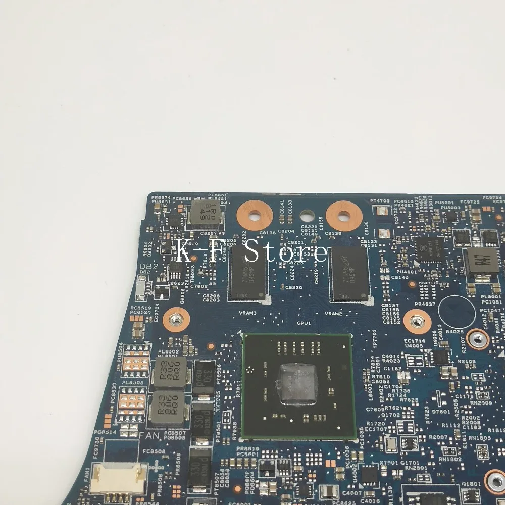 16852-1 D5FVH для DELL Latitude 3480 3580 L3480 L3580 Материнская плата ноутбука i7-7500U SR341 CN-07YVGW 7YVGW 07YVGW