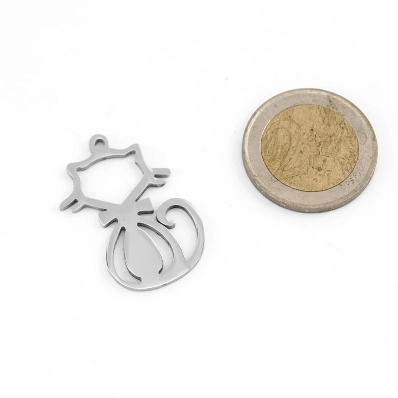 100 шт. подвески для ожерелья из нержавеющей стали | Украшения и аксессуары
