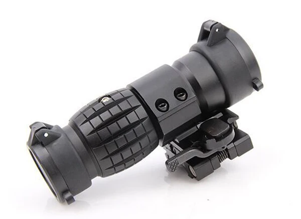 Тактический Охота Прицел Быстрого Разделения 3X Magnifier С Флип В Сторону Крепления