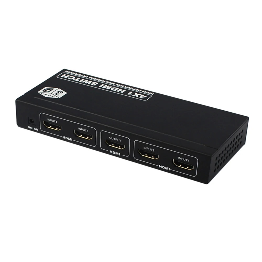 KVM переключатель HDMI 4 в 1 Выход 1080P Svm порта|KVM-переключатели| |