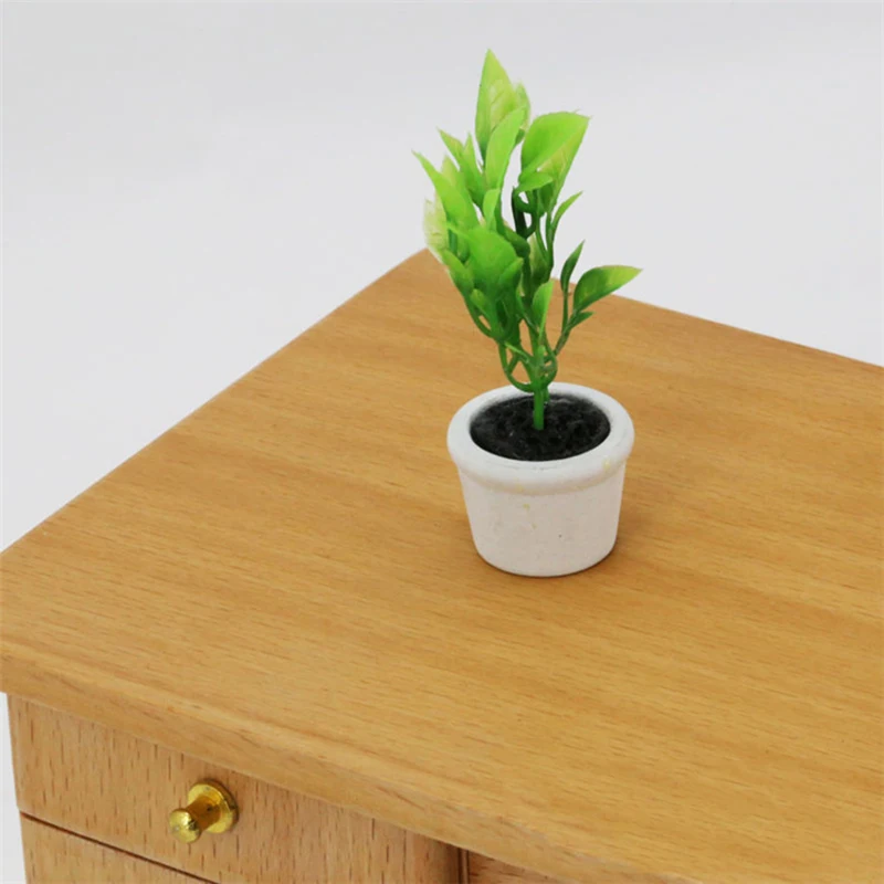 

1/6 Potted Plant Green Plant Models for 12'' Action Figures Scene Accessories