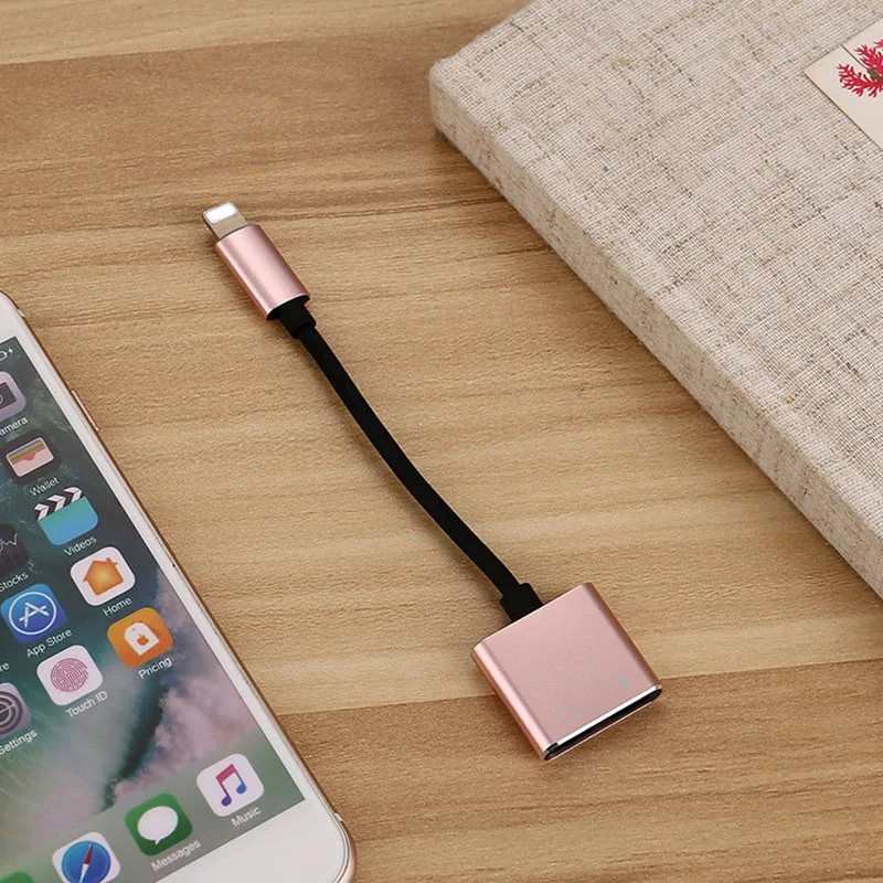 Умная линия передачи данных Быстрая зарядка IOS интерфейс два в одном