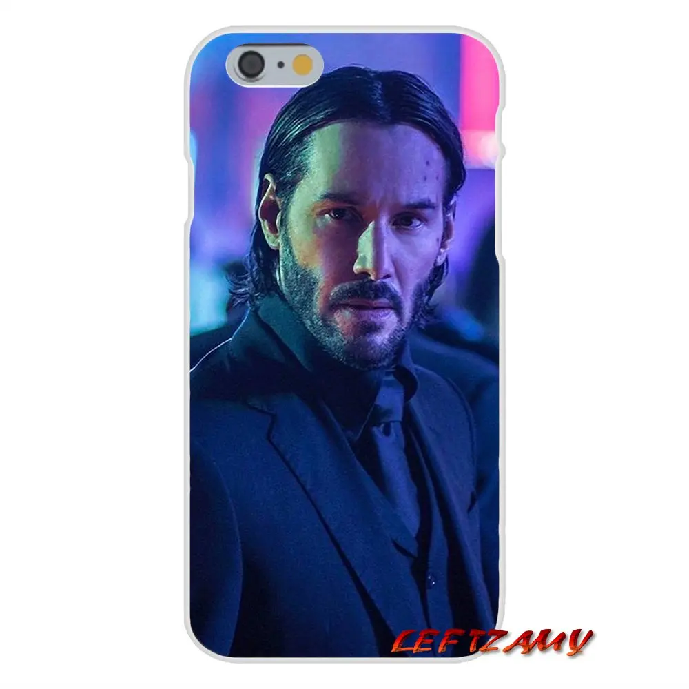 For iPhone X 4 4S 5 5S 5C SE 6 6S 7 8 Plus John Wick Keanu Reeves Accessories Phone Shell Covers | Мобильные телефоны и