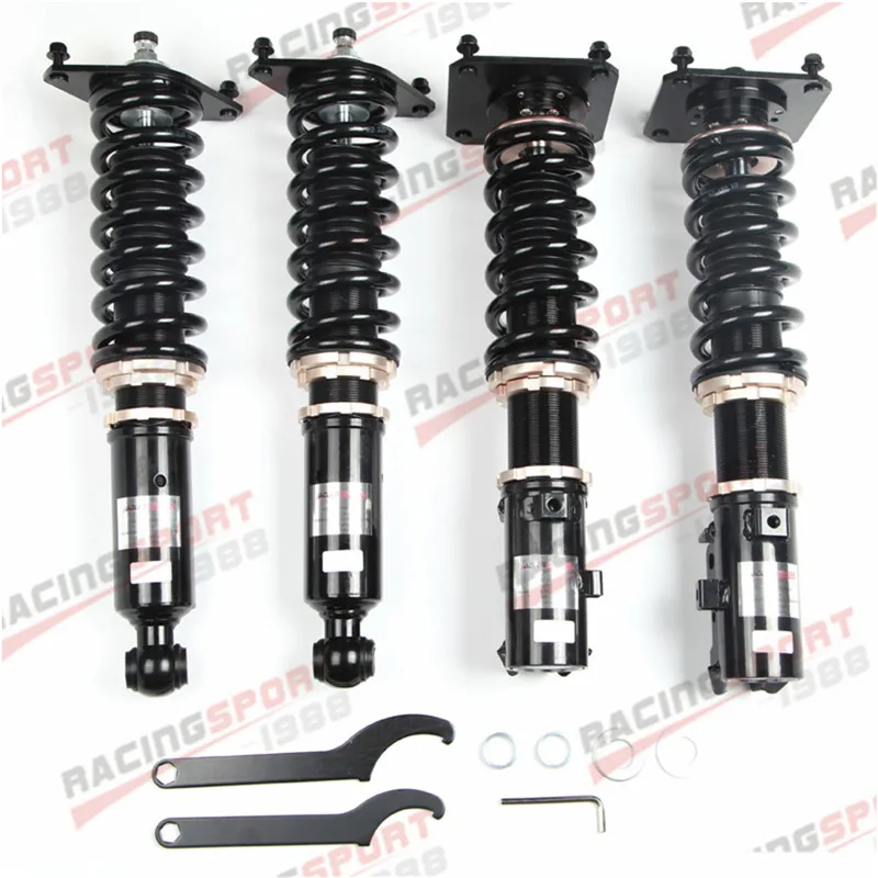 32 шаг моно трубки Coilovers снижение подвеска комплект для M azda Rx 7 FC3S 87 91|Амортизаторы