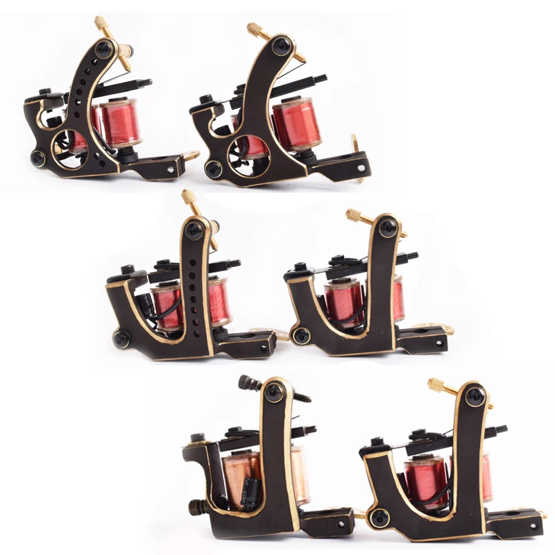 Машина для татуажа 2 шт. набор ручной работы 1 подводка тату-пистолета шейдер