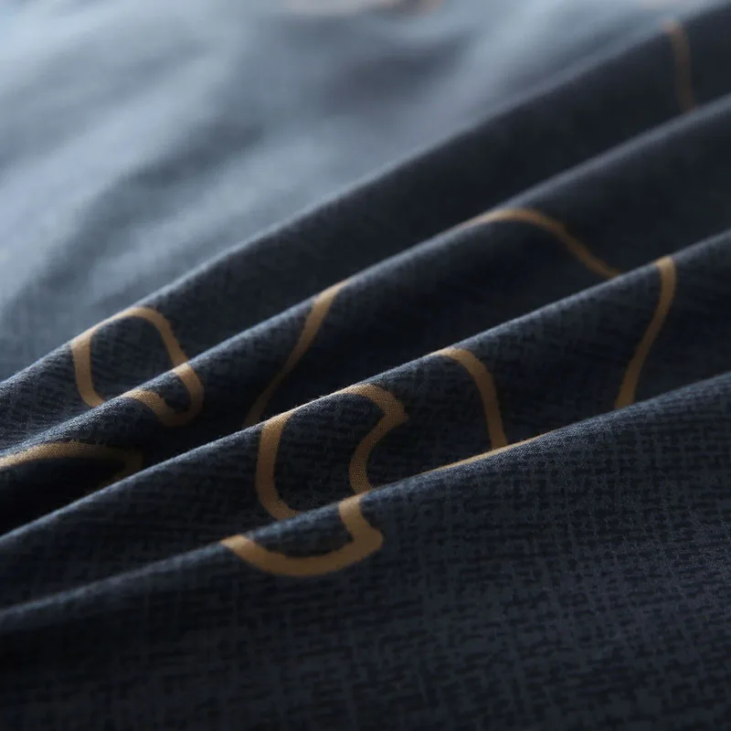 1 шт. пододеяльник из полиэстера с геометрическим принтом|Пододеяльник| |