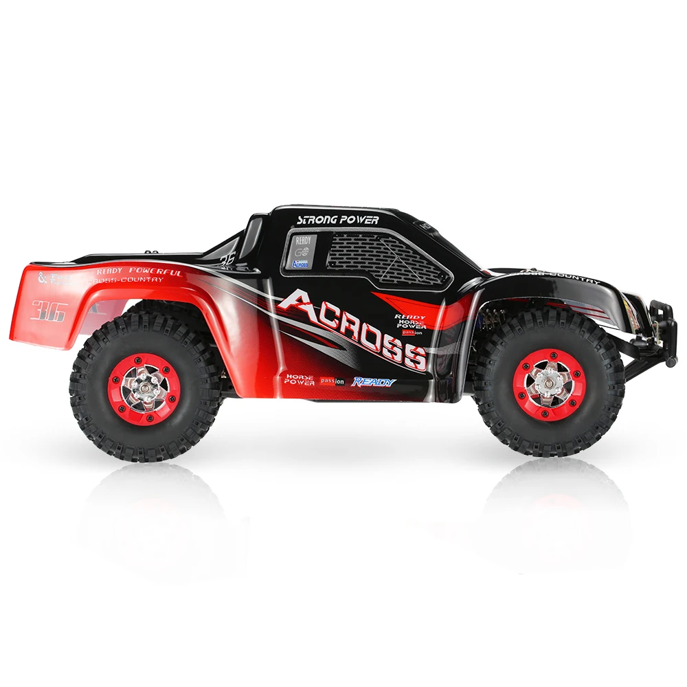 WL Игрушечные лошадки 12423 RC автомобилей 1/12 4WD электрической щеткой Краткий курс РТР автомобиль внедорожник 2.4 г удаленного Радио Управление автомобиля 4 Колёса Drive RC Игрушечные лошадки