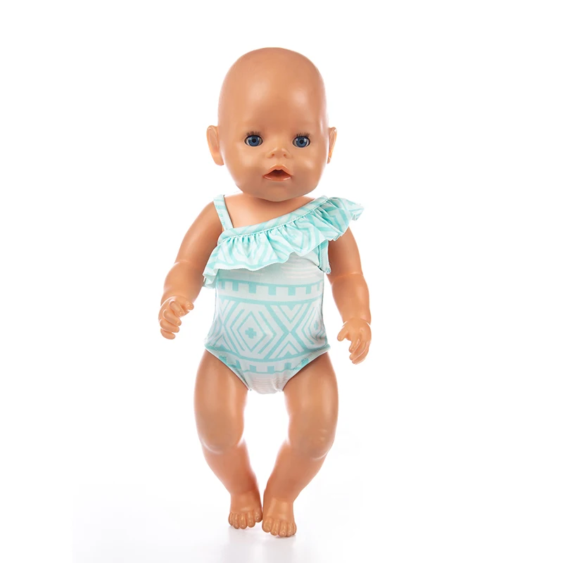 Одежда для кукол Born Baby 18 дюймов 43 см кукольный купальник на шею костюм одежда