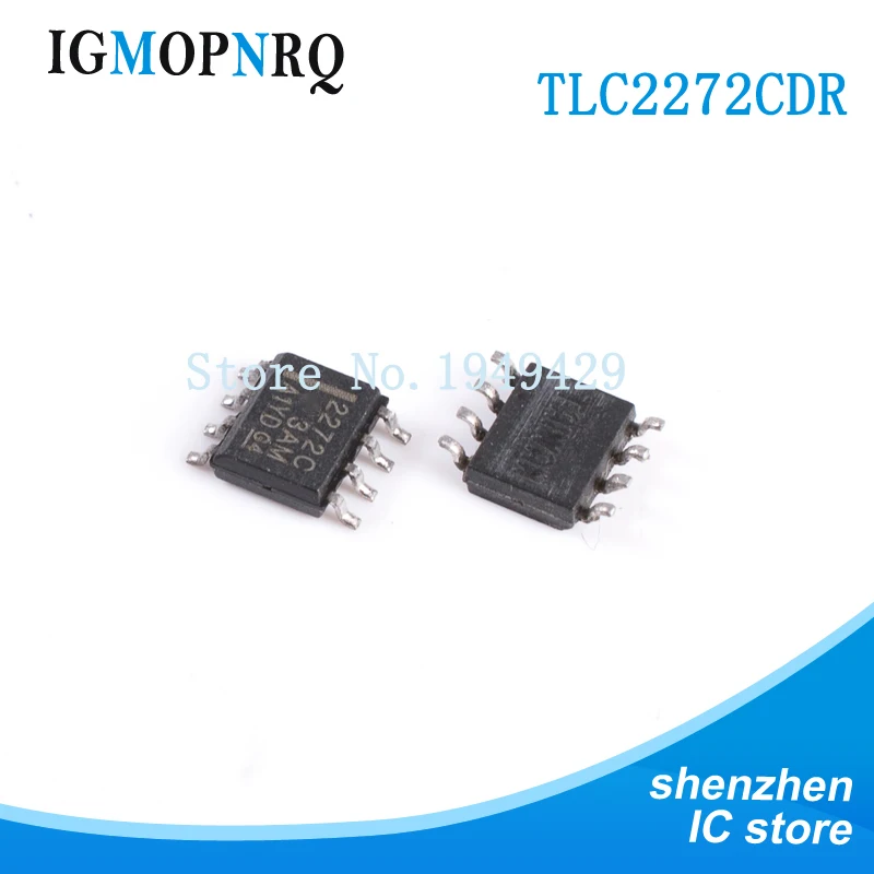 10 шт. TLC2272CDR SOP8 TLC2272 2272C операционный усилитель op amp Dual R/R Amp новый | Электронные