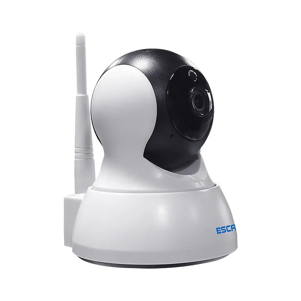 ESCAM QF007 1MP 720 P WiFi ИК-сигнализация панорамирование/наклон ip-камера поддержка 64G TF карта ночного видения Обнаружение движения Беспроводная ip-камера