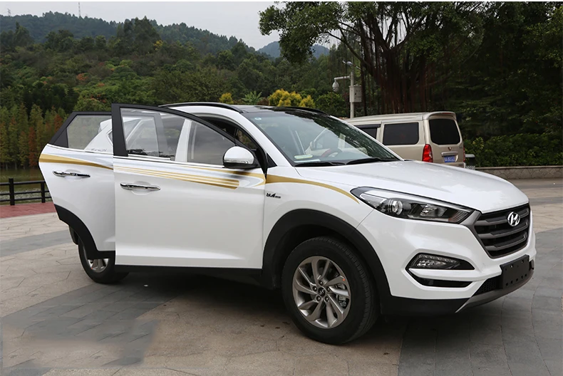 Luhuezu 3 м кузова автомобиля Стикеры для hyundai Tucson аксессуары