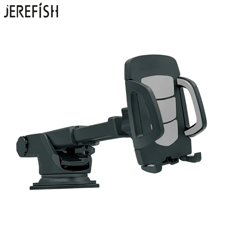 JEREFISH лобовое стекло автомобильный держатель телефона стоять панель Универсальный 360 Поворот регулируемый телефона в салоне автомобиля для iPhone 8 8 Plus X huawei