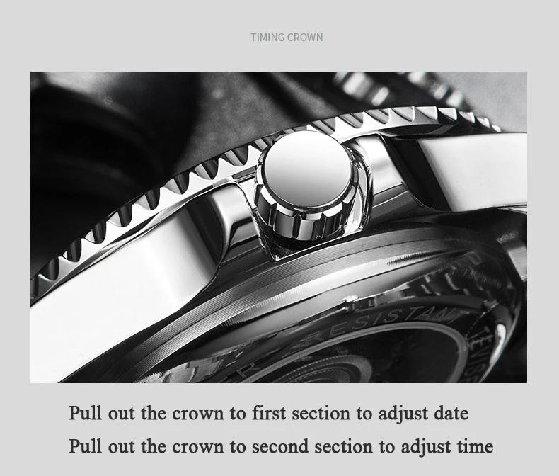 Tevise мужские часы Топ бренд кварцевые для мужчин Дата Роскошные модные Дайвинг